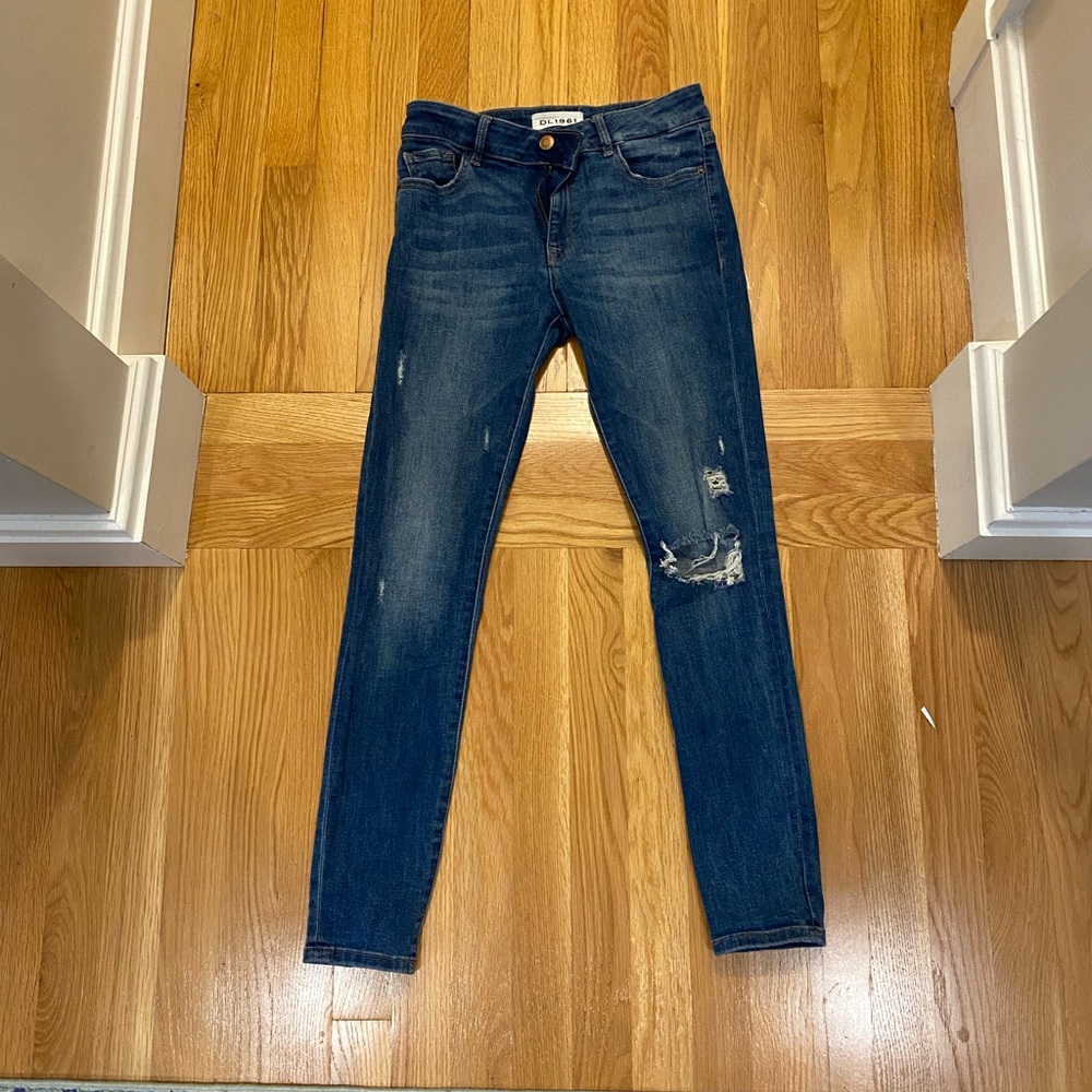dL1961 Margaux skinny distressed jeans